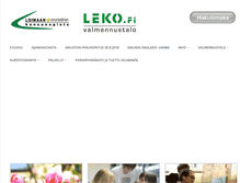 Tablet Screenshot of leko.fi